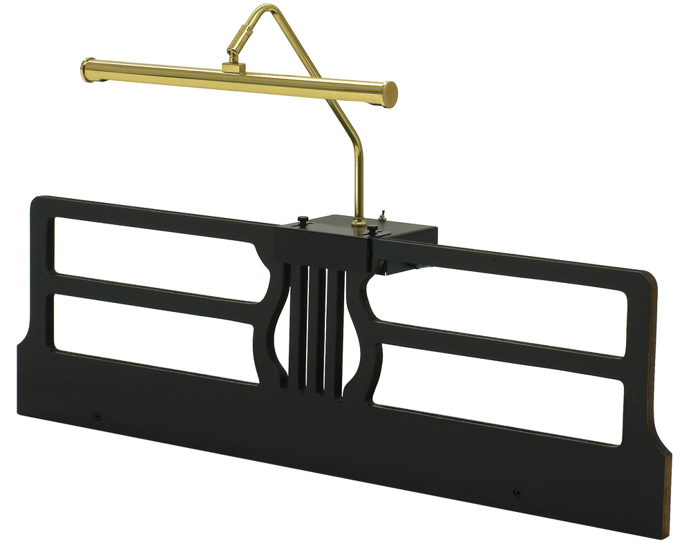 House Of Troy Concert Light Battery-powered Led Picture Lamp – Elegant Design For Piano And Desk Illumination Polished Brass Metal Cbled12-61