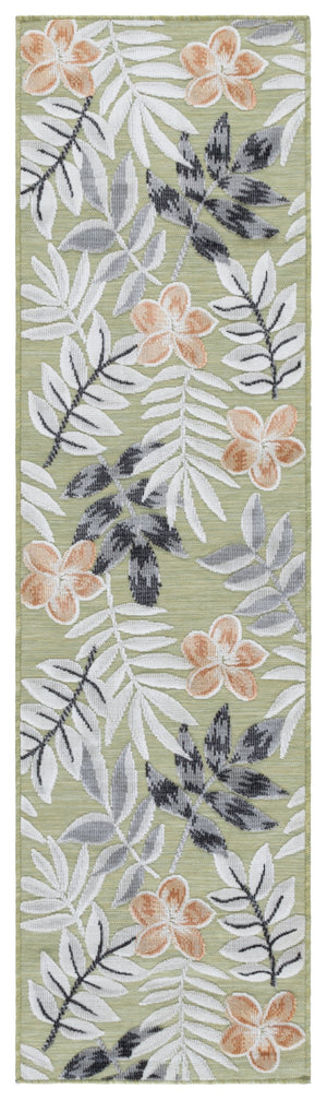 Safavieh Cabana Olive Grey Area Rug — Low-Profile, Durable Power-Loomed Turkish Construction, Soft Comfort 5'-1" x 7'-6" CBN405X-5