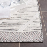 Safavieh Cabana 410 CBN410 Power Loomed Indoor / Outdoor Rug Ivory / Grey CBN410A-9