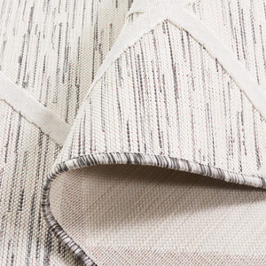 Safavieh Cabana 410 Power Loomed Indoor / Outdoor Rug Ivory / Grey 6'-5" x 6'-5" Square