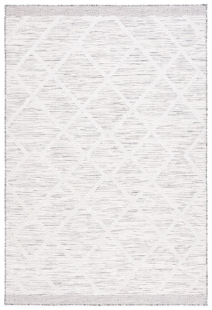 Safavieh Cabana 410 Power Loomed Indoor / Outdoor Rug Ivory / Grey 6'-5" x 6'-5" Square