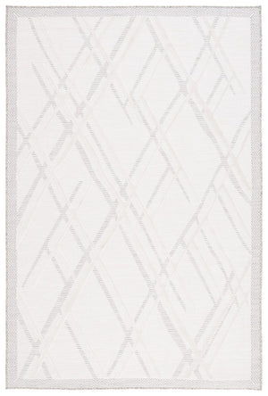 Safavieh Cabana 416 CBN416 Power Loomed Indoor / Outdoor Rug Ivory / Grey CBN416F-5