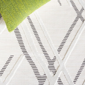 Safavieh Cabana 416 CBN416 Power Loomed Indoor / Outdoor Rug Ivory / Black CBN416Z-7SQ