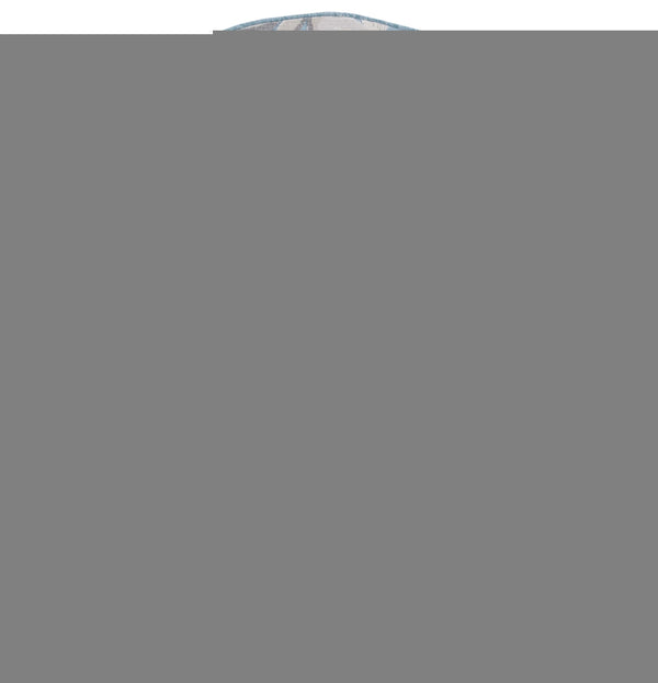 Safavieh Cabana Elegant Floral Area Rug In Grey And Rust - Durable, Plush, And Perfect For Any Space Aqua ,Rust 88% Polypropylene,12% Polyester Cbn454j-210