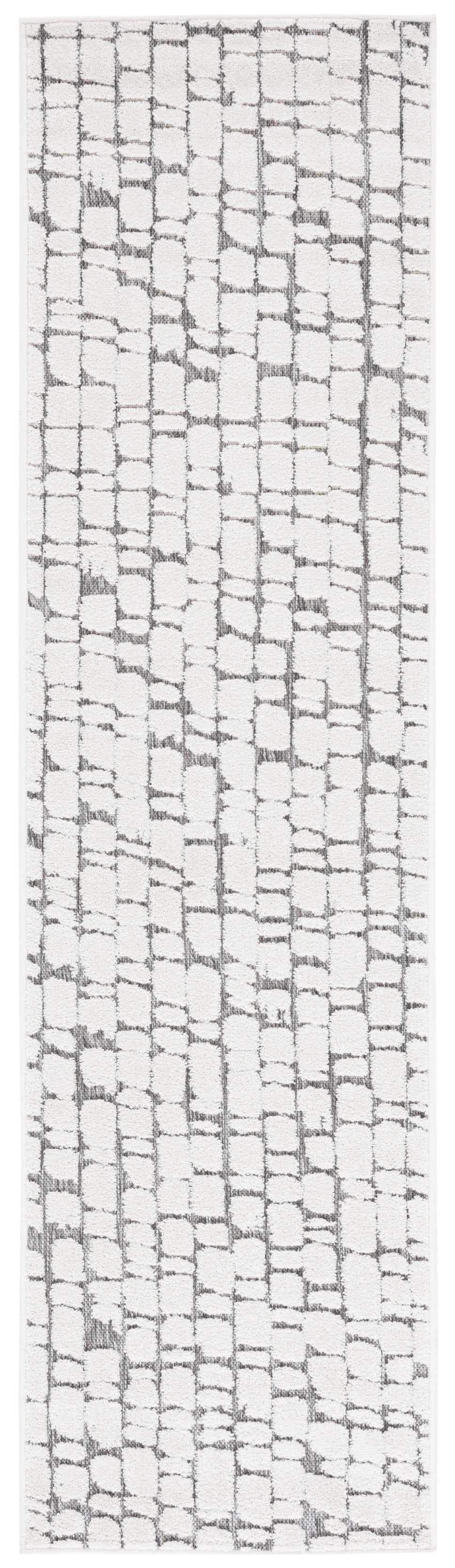 Safavieh Cabana Exquisite Area Rug In Chic Colors - Contemporary Elegance For Your Home Decor Needs Ivory ,Grey Polypropylene Cbn632a-8