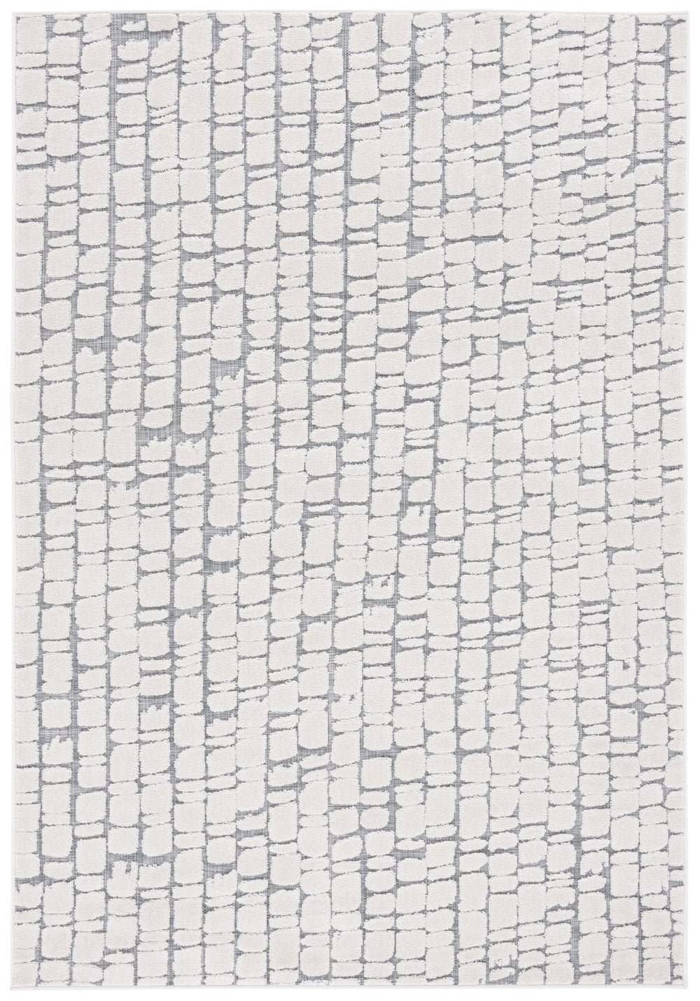 Safavieh Cabana Exquisite Area Rug In Chic Colors - Contemporary Elegance For Your Home Decor Needs Ivory ,Grey Polypropylene Cbn632a-8