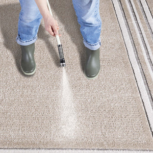 Safavieh Cabana Elegant Ivory And Green Area Rug - Durable, Stylish, And Oeko-tex Certified For Your Home Beige ,Ivory Polypropylene Cbn634b-7r