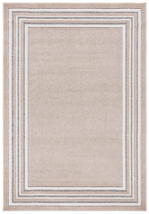 Safavieh Cabana Elegant Ivory And Green Area Rug - Durable, Stylish, And Oeko-tex Certified For Your Home Beige ,Ivory Polypropylene Cbn634b-7r