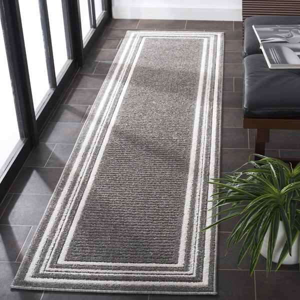 Safavieh Cabana Elegant Ivory And Green Area Rug - Durable, Stylish, And Oeko-tex Certified For Your Home Grey ,Ivory Polypropylene Cbn634f-5