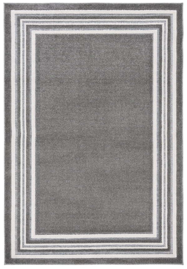 Safavieh Cabana Elegant Ivory And Green Area Rug - Durable, Stylish, And Oeko-tex Certified For Your Home Grey ,Ivory Polypropylene Cbn634f-5