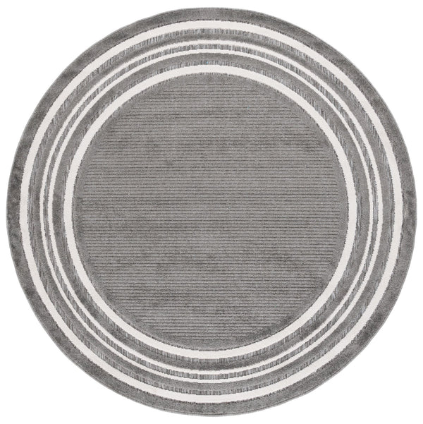 Safavieh Cabana Elegant Ivory And Green Area Rug - Durable, Stylish, And Oeko-tex Certified For Your Home Grey ,Ivory Polypropylene Cbn634f-5