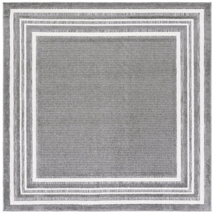 Safavieh Cabana Elegant Ivory And Green Area Rug - Durable, Stylish, And Oeko-tex Certified For Your Home Grey ,Ivory Polypropylene Cbn634f-5