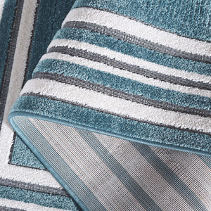 Safavieh Cabana Elegant Ivory And Green Area Rug - Durable, Stylish, And Oeko-tex Certified For Your Home Turquoise ,Ivory Polypropylene Cbn634k-7r