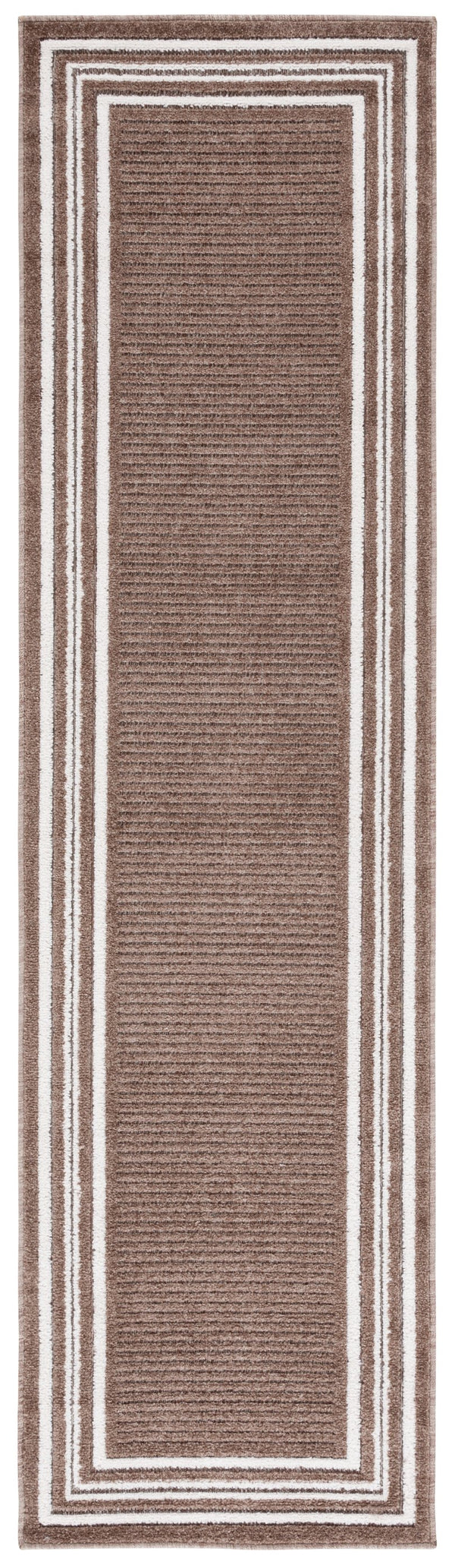 Safavieh Cabana Elegant Ivory And Green Area Rug - Durable, Stylish, And Oeko-tex Certified For Your Home Brown ,Ivory Polypropylene Cbn634t-5