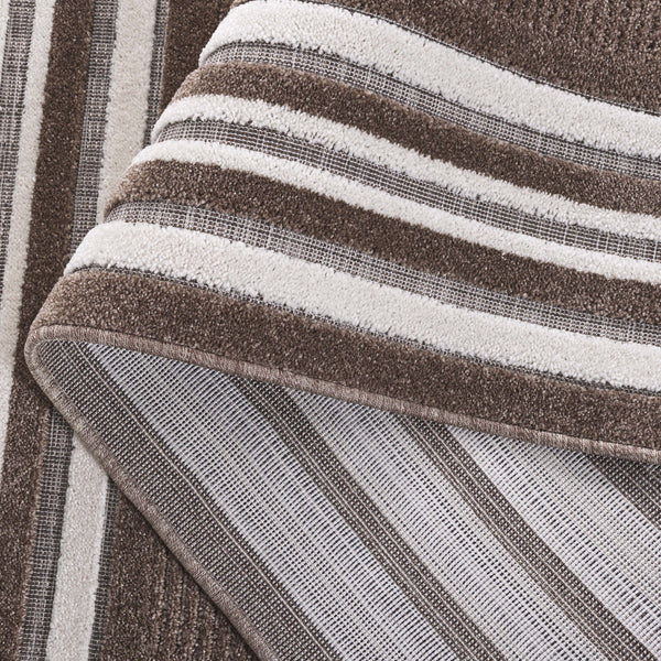 Safavieh Cabana Elegant Ivory And Green Area Rug - Durable, Stylish, And Oeko-tex Certified For Your Home Brown ,Ivory Polypropylene Cbn634t-5