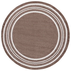 Safavieh Cabana Elegant Ivory And Green Area Rug - Durable, Stylish, And Oeko-tex Certified For Your Home Brown ,Ivory Polypropylene Cbn634t-5