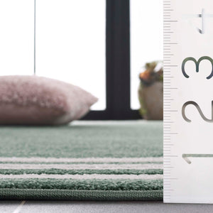 Safavieh Cabana Elegant Ivory And Green Area Rug - Durable, Stylish, And Oeko-tex Certified For Your Home Green ,Ivory Polypropylene Cbn634y-7r