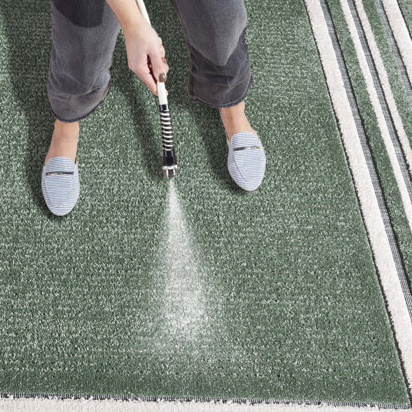 Safavieh Cabana Elegant Ivory And Green Area Rug - Durable, Stylish, And Oeko-tex Certified For Your Home Green ,Ivory Polypropylene Cbn634y-7r