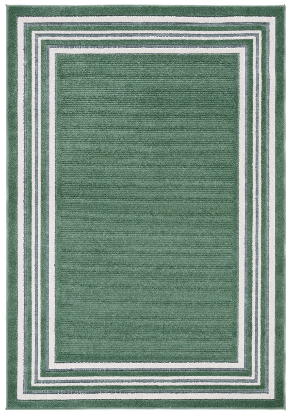 Safavieh Cabana Elegant Ivory And Green Area Rug - Durable, Stylish, And Oeko-tex Certified For Your Home Green ,Ivory Polypropylene Cbn634y-7r