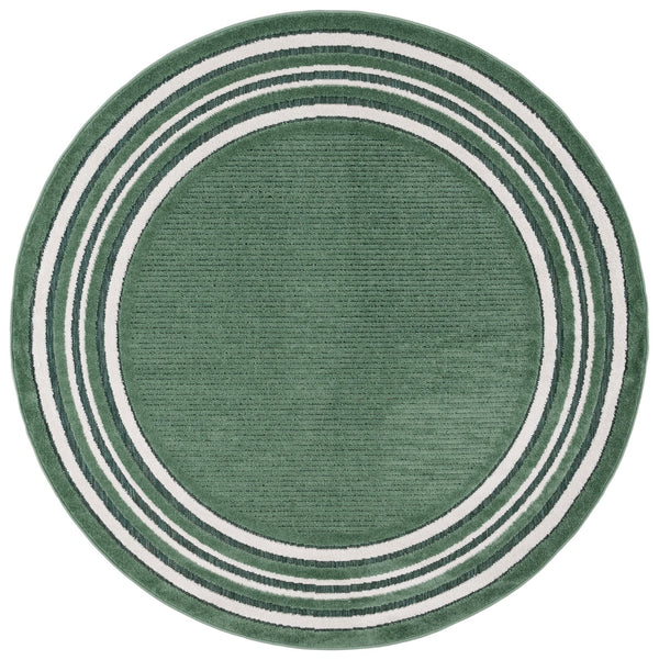 Safavieh Cabana Elegant Ivory And Green Area Rug - Durable, Stylish, And Oeko-tex Certified For Your Home Green ,Ivory Polypropylene Cbn634y-7r