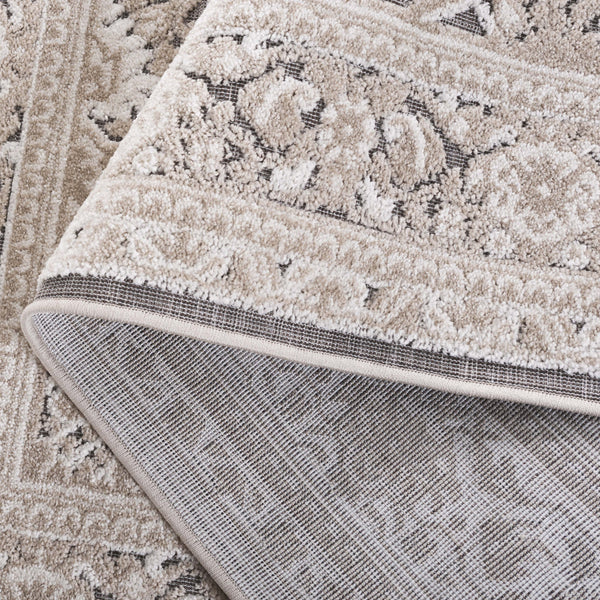 Safavieh Cabana Elegant Transitional Area Rug – Durable Power Loomed Design For Hallways And Entrances Beige ,Ivory Polypropylene Cbn636b-9