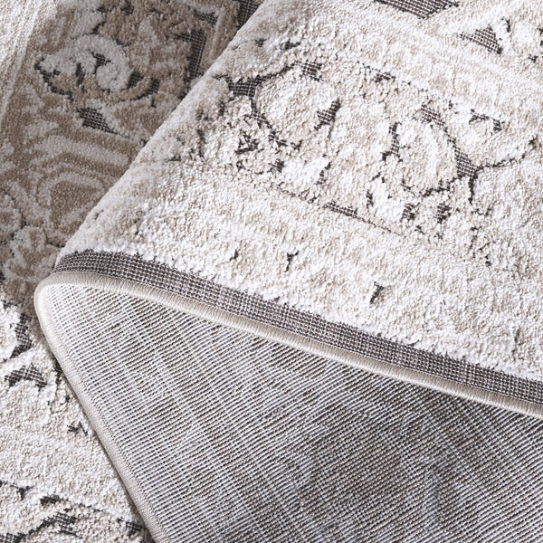 Safavieh Cabana Elegant Transitional Area Rug – Durable Power Loomed Design For Hallways And Entrances Beige ,Ivory Polypropylene Cbn636b-9