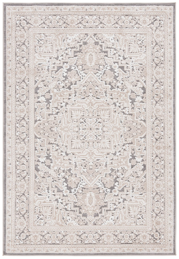 Safavieh Cabana Elegant Transitional Area Rug – Durable Power Loomed Design For Hallways And Entrances Beige ,Ivory Polypropylene Cbn636b-9