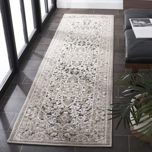 Safavieh Cabana Elegant Transitional Area Rug – Durable Power Loomed Design For Hallways And Entrances Grey ,Ivory Polypropylene Cbn636f-28