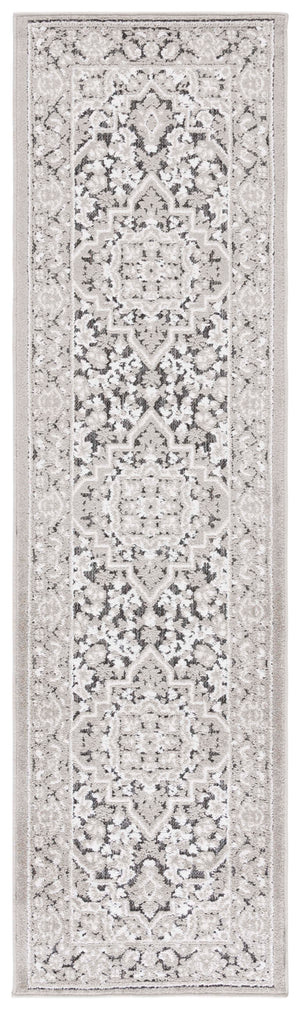 Safavieh Cabana Elegant Transitional Area Rug – Durable Power Loomed Design For Hallways And Entrances Grey ,Ivory Polypropylene Cbn636f-28