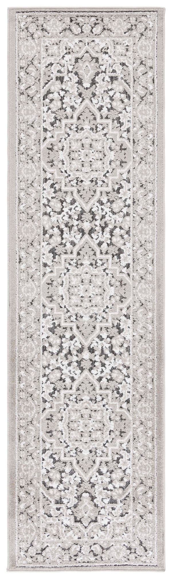Safavieh Cabana Elegant Transitional Area Rug – Durable Power Loomed Design For Hallways And Entrances Grey ,Ivory Polypropylene Cbn636f-28