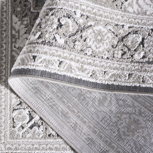 Safavieh Cabana Elegant Transitional Area Rug – Durable Power Loomed Design For Hallways And Entrances Grey ,Ivory Polypropylene Cbn636f-28