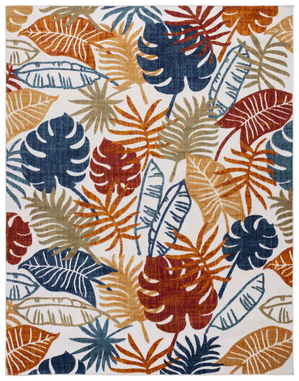 Safavieh Cabana Turkish Runner Rug - Vibrant Creme & Red Floral Design For Indoor/Outdoor Elegance 2x16 Ft Creme ,Red Polypropylene Cbn831a-216