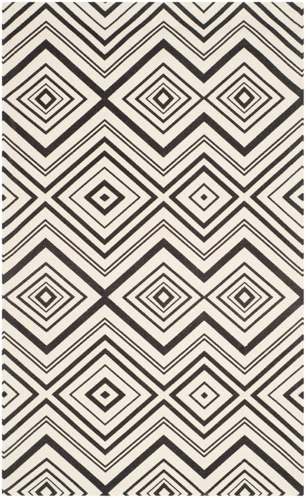 Safavieh Cedar Brook 142b Ivory Brown Ivory ,Brown Cotton Cdr142b-24