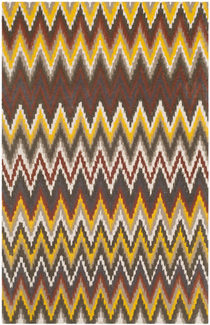 Safavieh Cedar Brook 145a Black Citron Black ,Citron Cotton Cdr145a-24