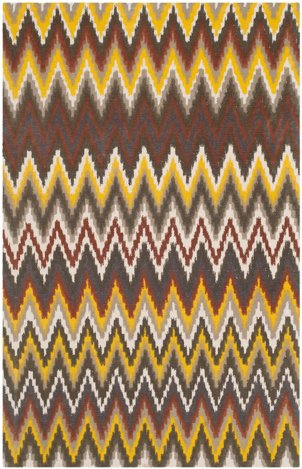 Safavieh Cedar Brook 145a Black Citron Black ,Citron Cotton Cdr145a-24