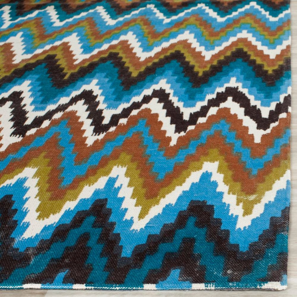 Safavieh Cedar Brook 145 Hand Loomed  Rug Black / Citron CDR145A-4