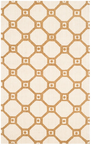 Safavieh Cedar Brook 228 Hand Loomed  Rug Ivory / Gold CDR228A-24