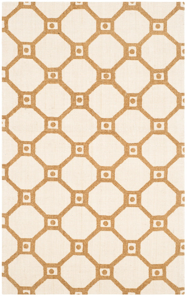 Safavieh Cedar Brook 228 Hand Loomed  Rug Ivory / Gold CDR228A-24
