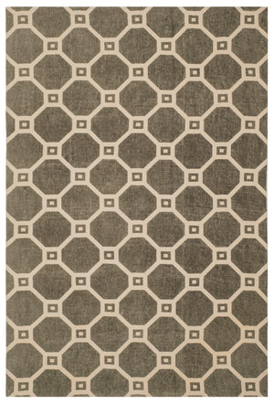 Safavieh Cedar Brook 228 Hand Loomed  Rug Grey / Ivory CDR228D-4