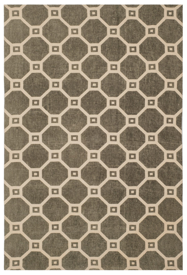 Safavieh Cedar Brook 228 Hand Loomed  Rug Grey / Ivory CDR228D-4