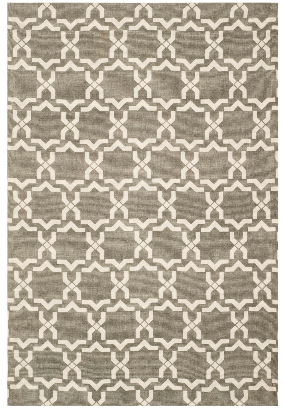 Safavieh Cedar Brook 231 Hand Loomed  Rug Grey / Ivory CDR231D-4