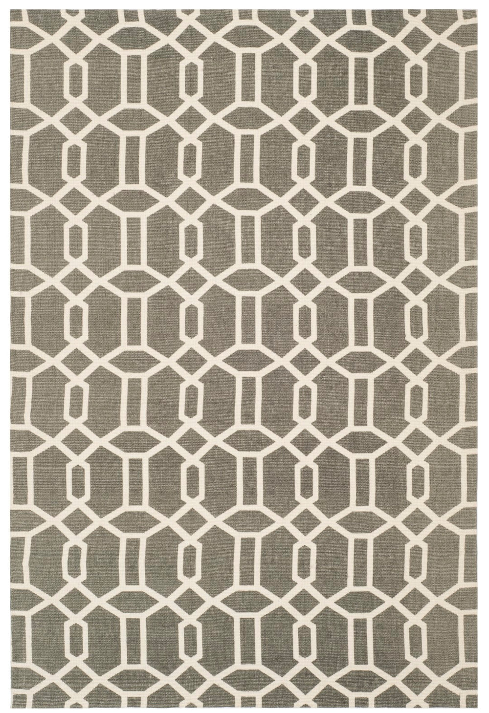 Safavieh Cedar Brook 232 Hand Loomed  Rug Grey / Ivory CDR232D-4