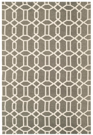 Safavieh Cedar Brook 232 Hand Loomed  Rug Grey / Ivory CDR232D-4