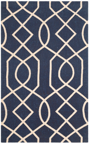 Safavieh Cedar Brook 241 Hand Loomed  Rug Navy / Ivory CDR241G-24