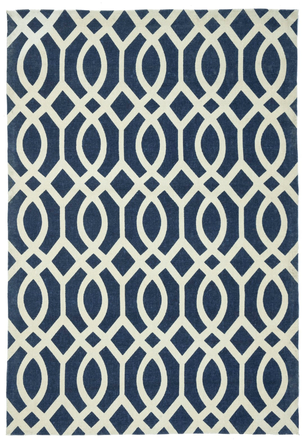 Safavieh Cedar Brook 241 Hand Loomed  Rug Navy / Ivory CDR241G-24