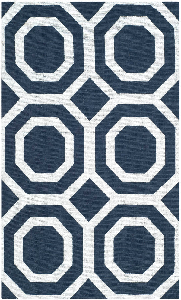 Safavieh Cedar Brook 268 Hand Loomed  Rug Navy / Silver CDR268M-24