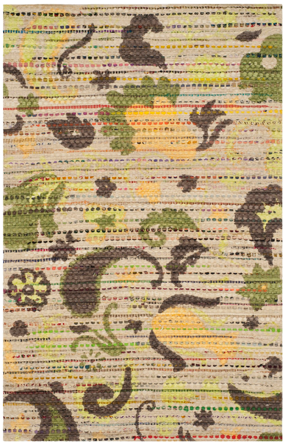 Safavieh Cedar Brook 321 Hand Loomed  Rug Blue / Multi CDR321A-4