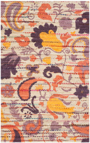 Safavieh Cedar Brook 321 Hand Loomed  Rug Orange / Multi CDR321D-4