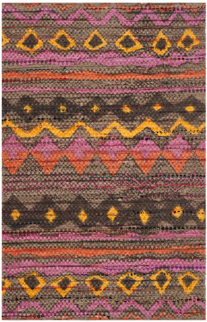Safavieh Cedar Brook 322 Hand Loomed  Rug Brown / Multi CDR322C-4