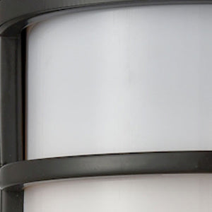 Thomas Lighting Bella Outdoor Wall Sconce Oil Rubbed Bronze Semicircle Glass Entryway Porch Light 6 W x 4 D x 11 H CE931171